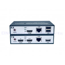 OHZ-HDMI-NT+ARU HDMI獨立聲音傳輸+環出+USB網路延長器 聲音傳輸環出USB網路延長器 環出網路延伸器 訊號轉換器 影音環出USB訊號網路延伸器